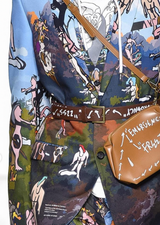 World' Print Suit (Large/Small Pattern)