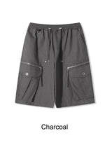 Lafes Zipper Cargo Bermuda Pants
