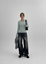 [B-DENIM] ESSENTIAL WIDE 029