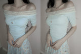 [MADE] Blair Lace Off-Shoulder Top