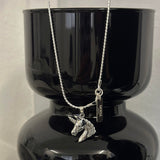 [925silver] ユニコーンネックレス