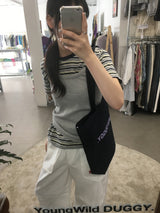 YWD TWILL ECO BAG-NAVY
