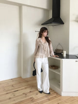 Legic bootcut cotton pants 
