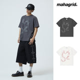 ハートタトゥーTシャツ_ホワイト
