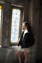 Ariel flare skirt (beige)