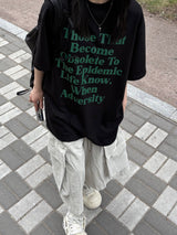become lettering t-shirt