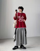 Dyeing Skirt Bermuda Shorts