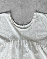 EMBOSSED OFF-SHOULDER TEE