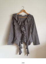 Winkle Frill Blouse T-Shirt (3colors)