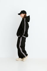 SP LINE HOODED JACKET BLACK