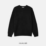 ウールハチラウンドニット (7 Colors)