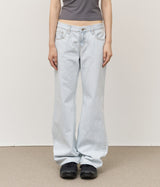(W) エス アイス ストレート デニム