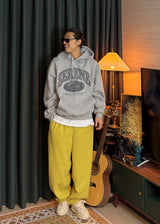 Couple Winter Cropped Fleece Hoodie 4COLOR