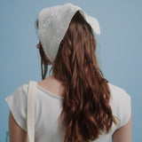 Frill Bandana (White)