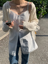 【MADE】ディットワイドロングブーツカットデニム