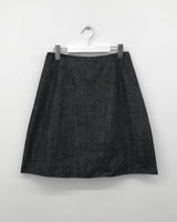 Suit Twill Denim Skirt (1color)