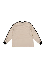 リスポベルベットトラック長袖Tシャツ