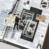 oab tone pack black / scrap sticker set