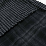 double check deconstructed shirt_black