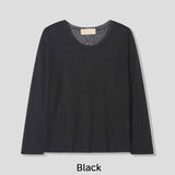 Lea Cut-Off Boat Neck Knit