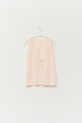 (W) Lodge Button Sleevless