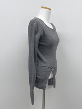 Ray Buckle Wrap Knit