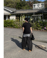 Cartel Back Printing Denim Pants