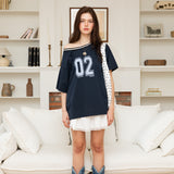 Sporty Oversize T-shirt (navy)