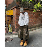 OVDE VネックジャージーロングスリーブTシャツ(2 colors)