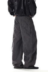 Vintage Washed Curved Pants