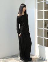 バンディング バルーン パンツ(BLACK)