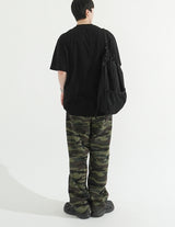 Camouflage Wide String Pants