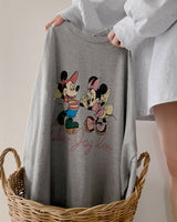 ローリンプリンテッドロングTシャツ