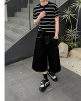 Kyle Selvedge Bermuda Denim Pants