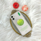 Lettering Gel Hard Case (light green)