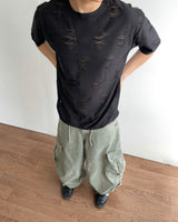 ヴィンテージクラックショートスリーブTシャツ