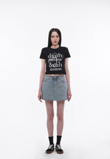 ツーハートシーズンロゴクロップTシャツ