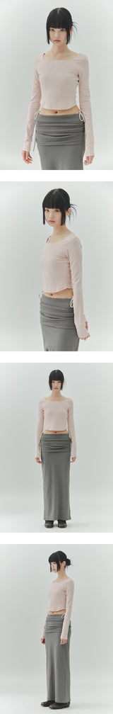 LOWER SQUARE TOP pink