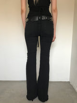 NUDI LOW BLACK BOOTCUT