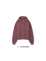 ピグメントクロップフーディ 6COLOR