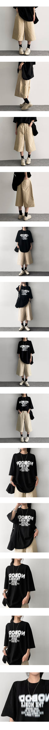 RAG Cotton Bermuda Shorts