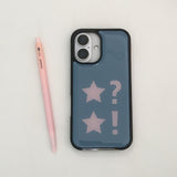 Dot dot star till blue epoxy bumper case