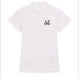 VIOR MOCK NECK HALF T (4COLOR)