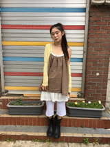 Elm check dress (2color)
