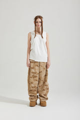 DRILL SLEEVELESS TOP