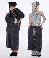 Destroyed Pants Charcoal
