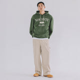 アーチロゴフードTシャツ　カーキ