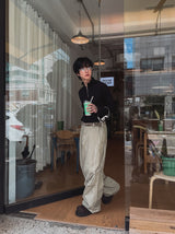 Idカットハーフジップアップマッスルティー