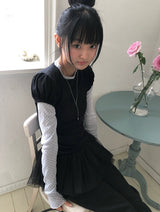 ザインチュールティアードレイヤードスリーブレス