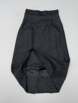 Belly Wool Pleated Skirt
